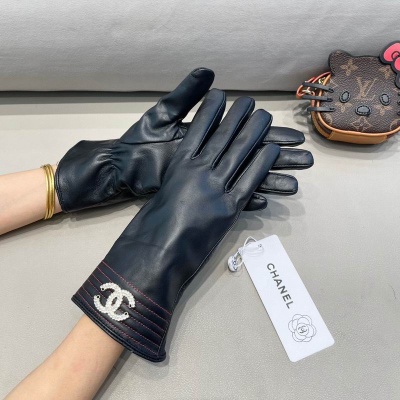 Chanel Gloves M L 012238